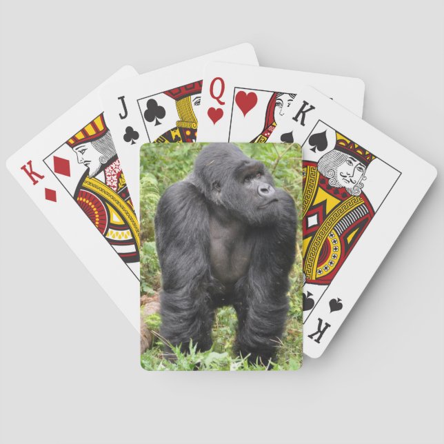 Happy Monkey Playing Cards (Back)