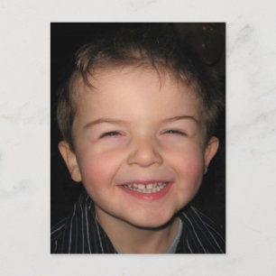 Happy Monkey Postcard