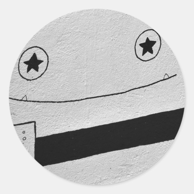 HAPPY MONSTER CUSTOMIZABLE Sticker (Front)
