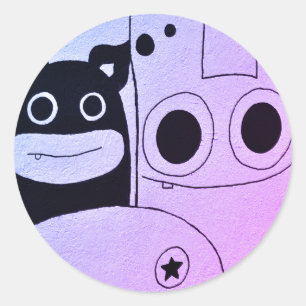 HAPPY MONSTER CUSTOMIZABLE Sticker