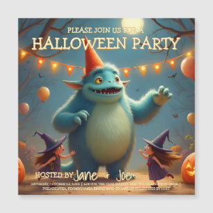 Happy Monster Halloween Party for Kids