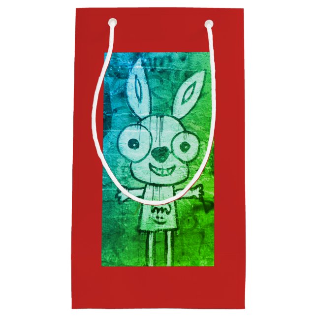 HAPPY MONSTER RABBIT Gift Bag (Front)