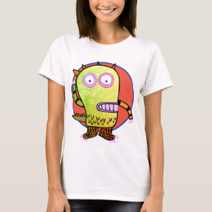 HAPPY MONSTER VOGUE PLUS SIZE T-Shirt W/ NAME