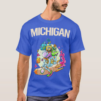 Happy Monsters Michigan  T-Shirt
