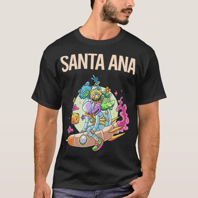 Happy Monsters - Santa Ana T-Shirt (Front)