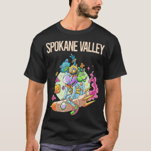 Happy Monsters - Spokane Valley T-Shirt