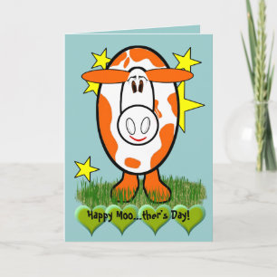Happy Moo...ther's Day! - Customised Card