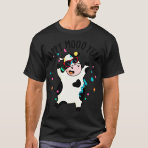Happy Moo Year Funny Cow Pun 1 T-Shirt