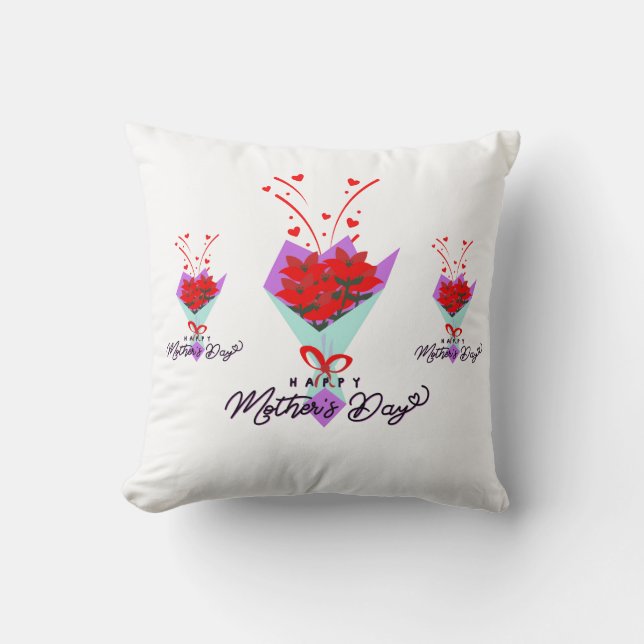 HAPPY MOTHER DAY GIFT CUSHION (Front)
