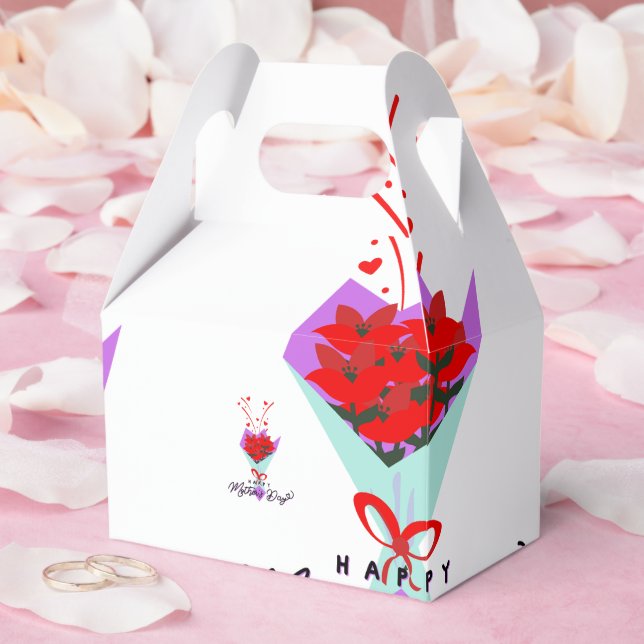 HAPPY MOTHER DAY GIFT FAVOUR BOX (Wedding)