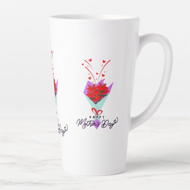 HAPPY MOTHER DAY GIFT LATTE MUG (Right)