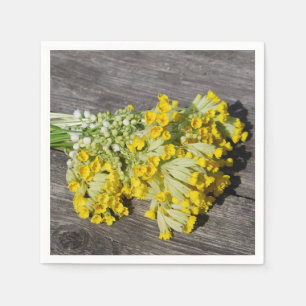 Happy mother´s day bouquets napkin