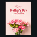 Happy Mother’s Day Card Floral Mothers day Gift Poster<br><div class="desc">Happy Mother’s Day Card,  Floral Mothers day Gift Flyer,  mum gift,  i love mum,  floral card,  mother's day,  gift for mum,  Special Mother's Day Card,  Editable Mother's Day Brunch Invitation,  Mother's Day Invitation,  Pink,  Floral, 
Created With Canva</div>