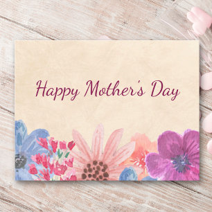 Happy Mother’s Day Card for Grandma Flowers