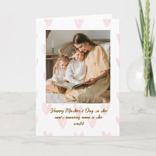 Happy Mother’s Day Custom Photo Greeting Card