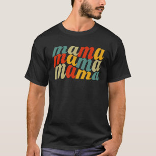 Happy Mother s day Cute Groovy for women mum grand T-Shirt