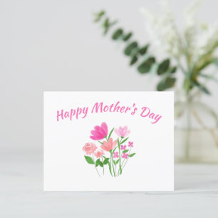 Happy Mother’s Day – Floral Postcard Full of Love