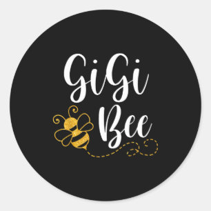 Happy mother’s day gigi bee family matching cute classic round sticker