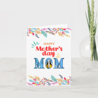 Happy Mother’s Day Greeting Card “Saint Lucia Mum”