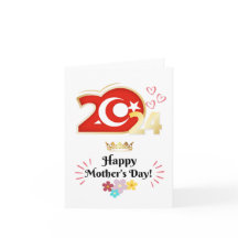 Happy Mother’s Day Greeting Card “Turkey”
