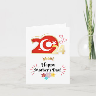 Happy Mother’s Day Greeting Card “Turkey”