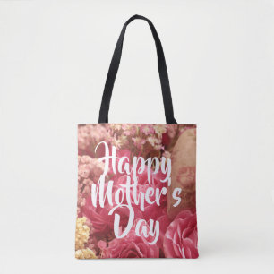 Happy Mother’s Day Heart Roses Tote Bag