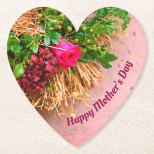 Happy Mother´s Day,Personalised Paper Coaster
