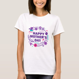 Happy Mother’s Day Retro Style Love You Mom T-Shirt