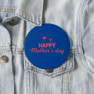 Happy Mother's Day 10 Cm Round Badge