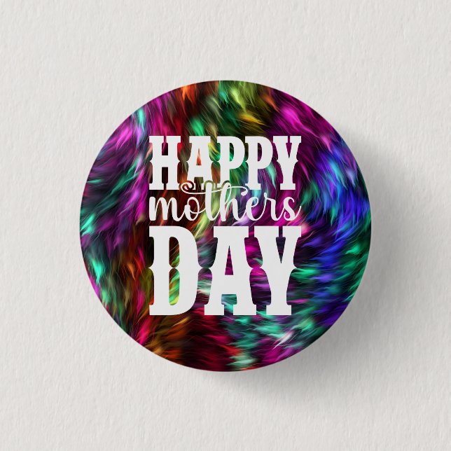 Happy Mother's Day-11344 3 Cm Round Badge (Front)