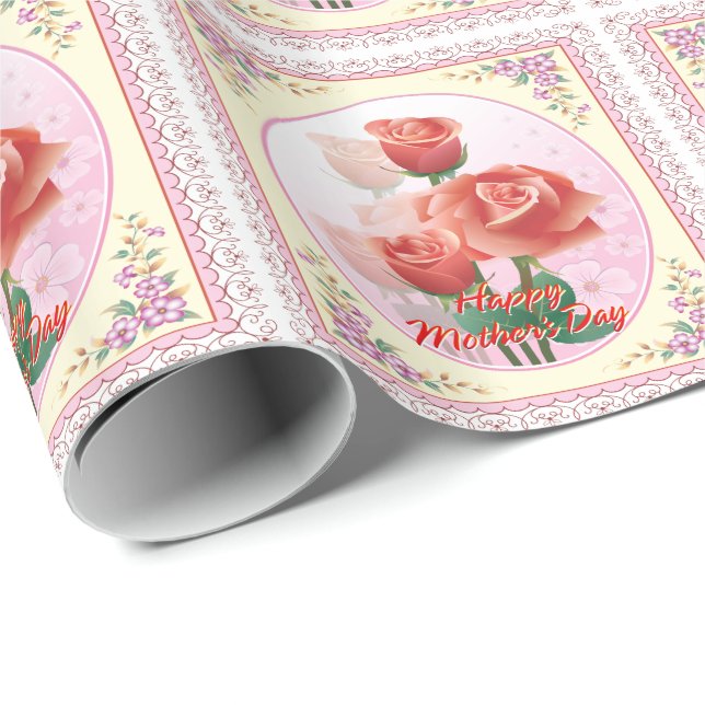 Happy Mother's Day 1 Wrapping Paper (Roll Corner)