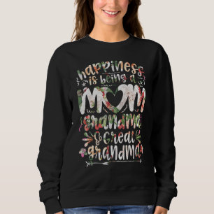 Happy Mother's Day 2022 For Women Mum Grandma 3 Sweatshirt
