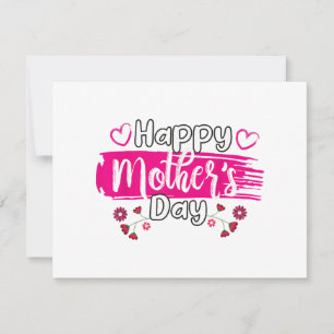 Happy Mother's Day 2025 Tshirt for Women Mum Grand Thank You Card