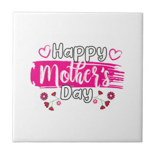Happy Mother's Day 2025 Tshirt for Women Mum Grand Tile