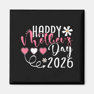 Happy Mothers Day 2026 Funny Saying for Mum Magnet