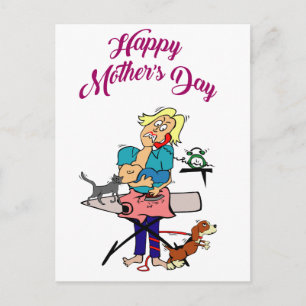 HAPPY MOTHERS DAY 9 POSTCARD