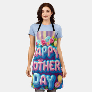 happy mother's day apron