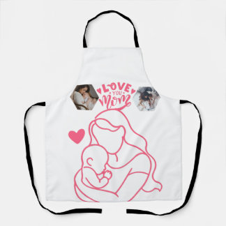 Happy Mother's Day. Apron's gift for your Mommy Apron