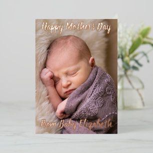 Happy Mother's Day Baby Announcement