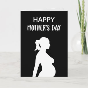 Happy Mother's Day Baby Bump Pregnant Mum To Be Card