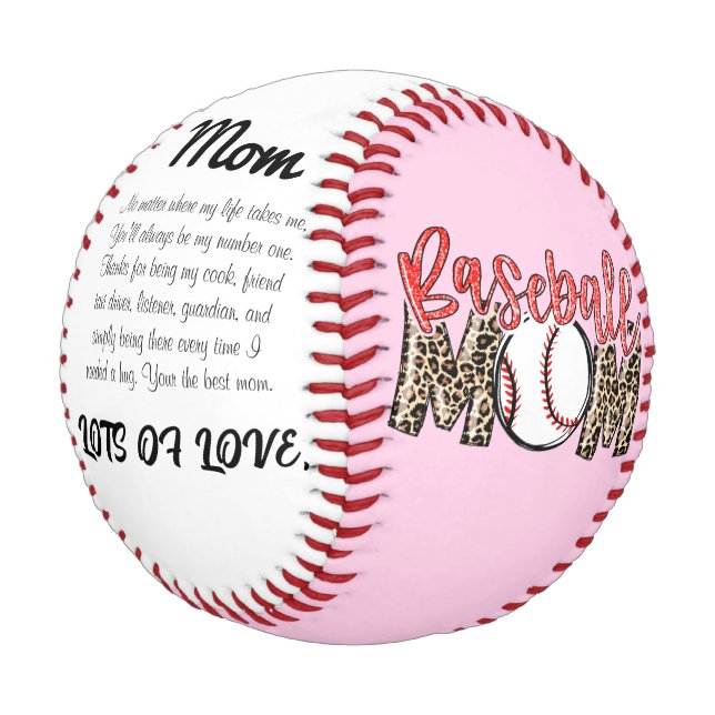 Happy Mothers Day, Baseball Mum (Angled)
