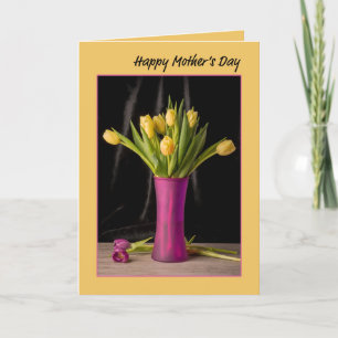 Happy Mother's Day Beautiful Tulips Holiday Card