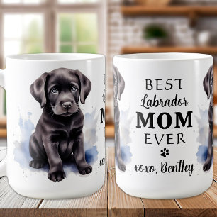 Happy Mother's Day Black Lab Coffee Mug