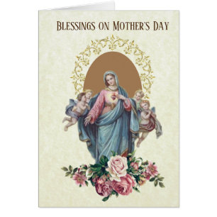 Happy Mother's Day Blessed Virgin Mary Scripture