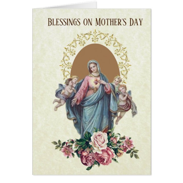 Happy Mother's Day | Blessed Virgin Mary Scripture (Front)