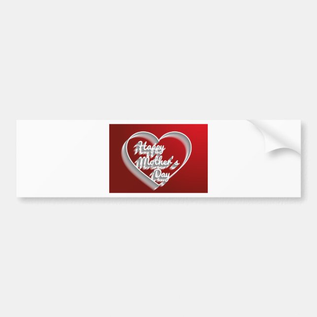happy Mother's day Bumper Sticker (Front)