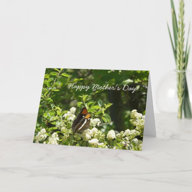 Happy Mother's Day Butterfly Card (Front)