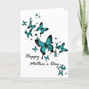 Happy Mother's Day Butterfly Greeting Card