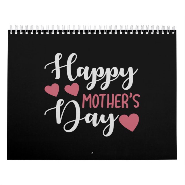 happy mothers day calendar (Cover)