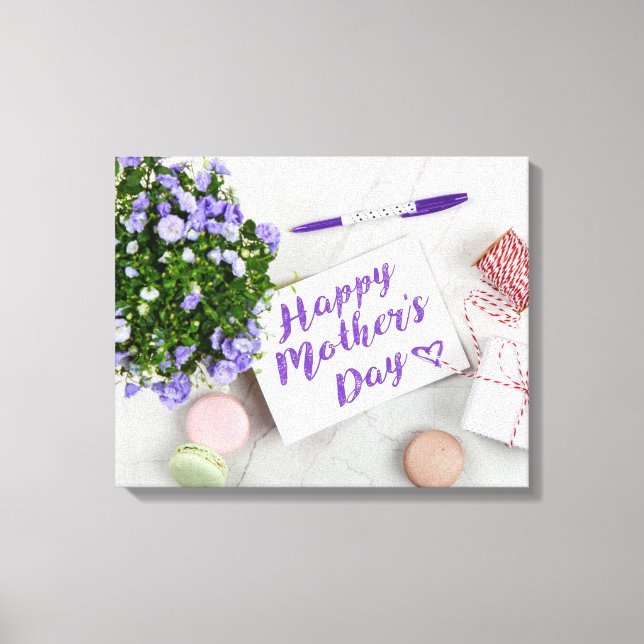 HAPPY MOTHER'S DAY  CANVAS PRINT (Front)